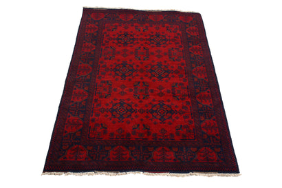 Afghan Khal Mohammadi Rug, 100 x 146 cm (New Arrival)