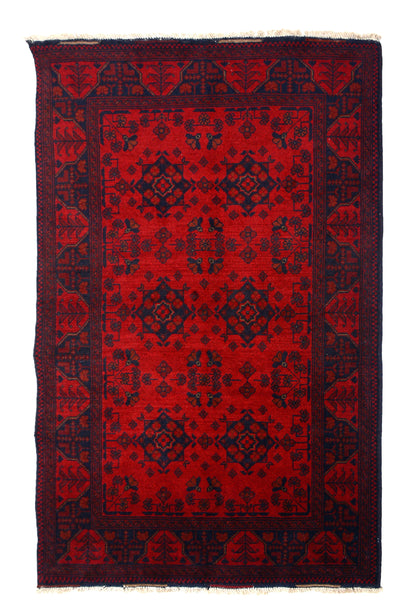 Afghan Khal Mohammadi Rug, 100 x 146 cm (New Arrival)
