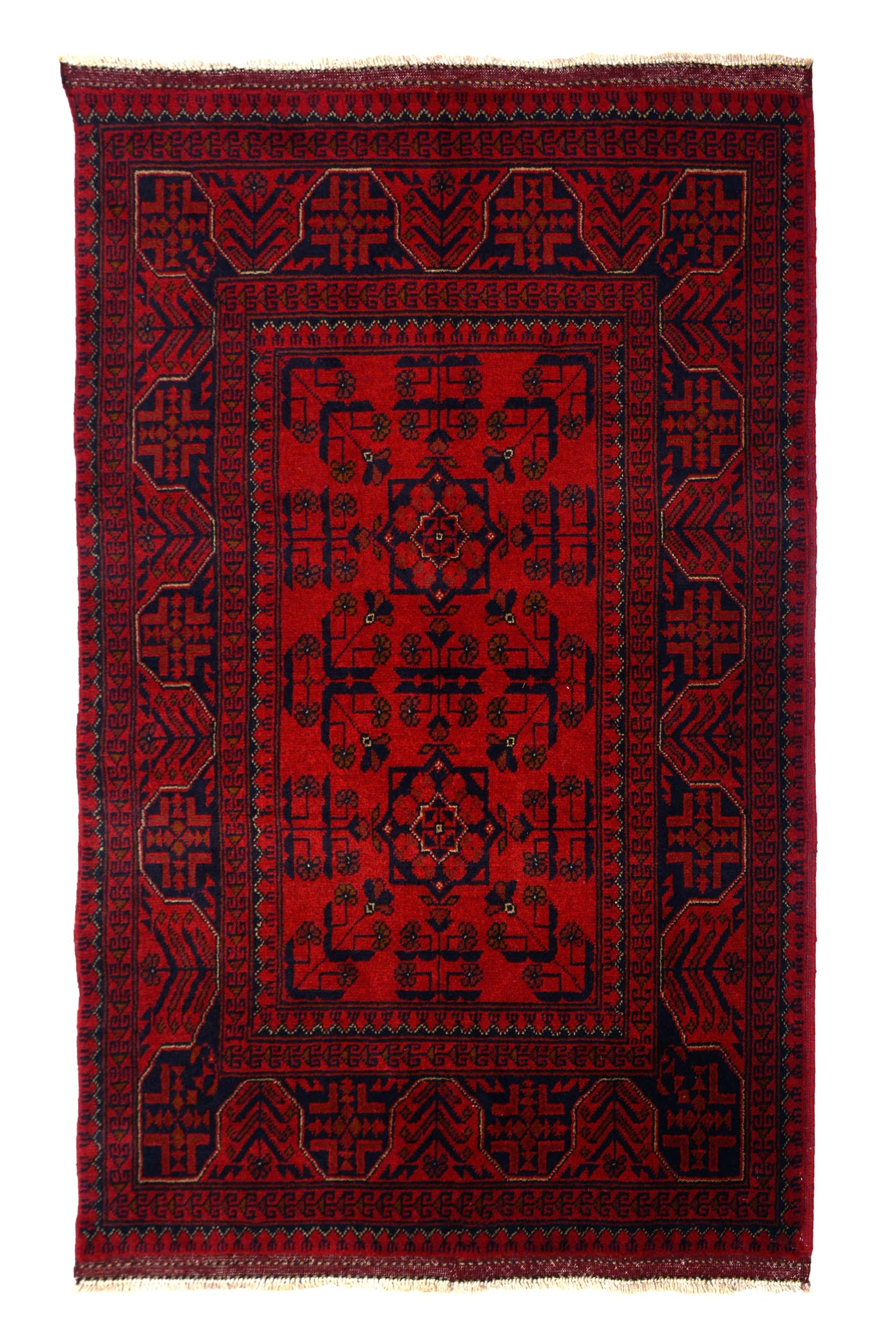 Afghan Khal Mohammadi Rug, 100 x 143 cm