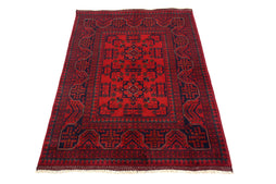 Afghan Khal Mohammadi Rug, 100 x 143 cm (New Arrival)