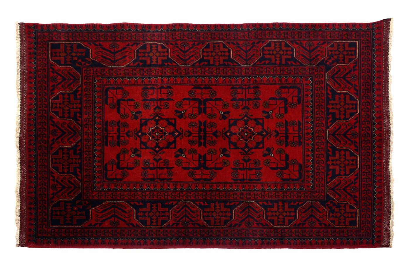 Afghan Khal Mohammadi Rug, 100 x 143 cm