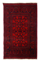 Afghan Khal Mohammadi Rug, 100 x 143 cm (New Arrival)