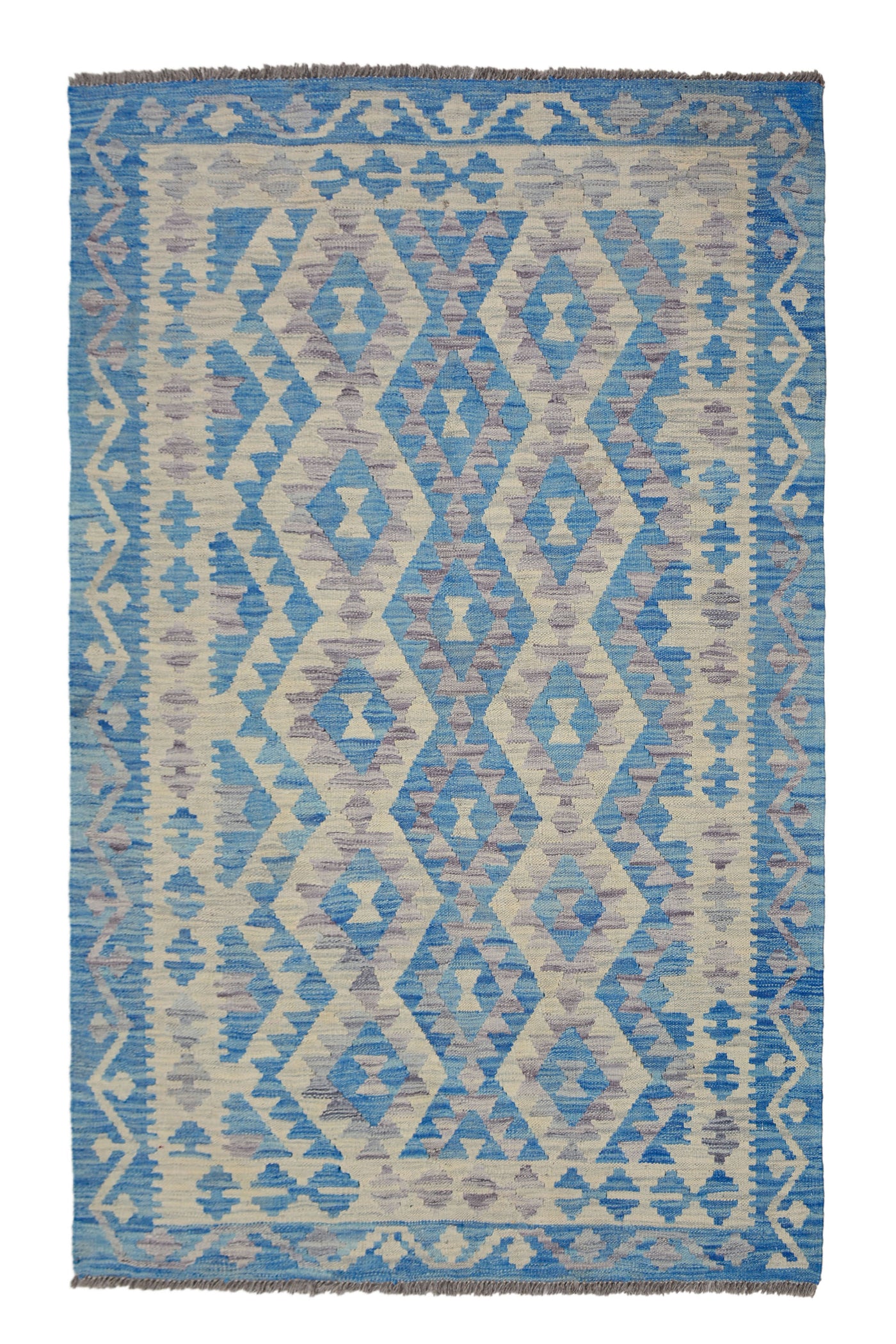 Kilim Afghan Rug – Copper Compass