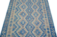 Hand-woven Afghan Kilim Rug, 127 x 170 cm