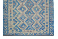 Hand-woven Afghan Kilim Rug, 127 x 170 cm