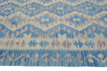Hand-woven Afghan Kilim Rug, 127 x 170 cm