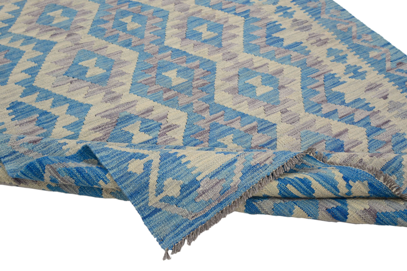 Kilim Afghan Rug – Copper Compass