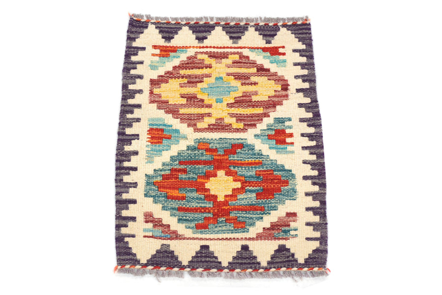 Mini Kilim Rug Mat, 36 x 47 cm