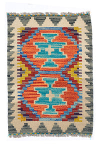Mini Kilim Rug Mat, 36 x 52 cm