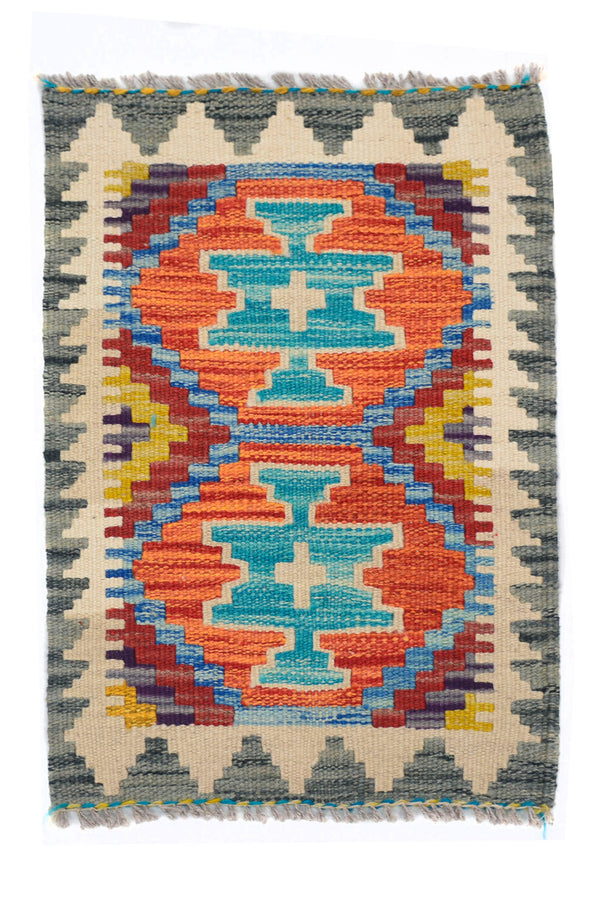Mini Kilim Rug Mat, 36 x 52 cm