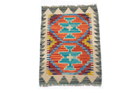 Mini Kilim Rug Mat, 36 x 52 cm