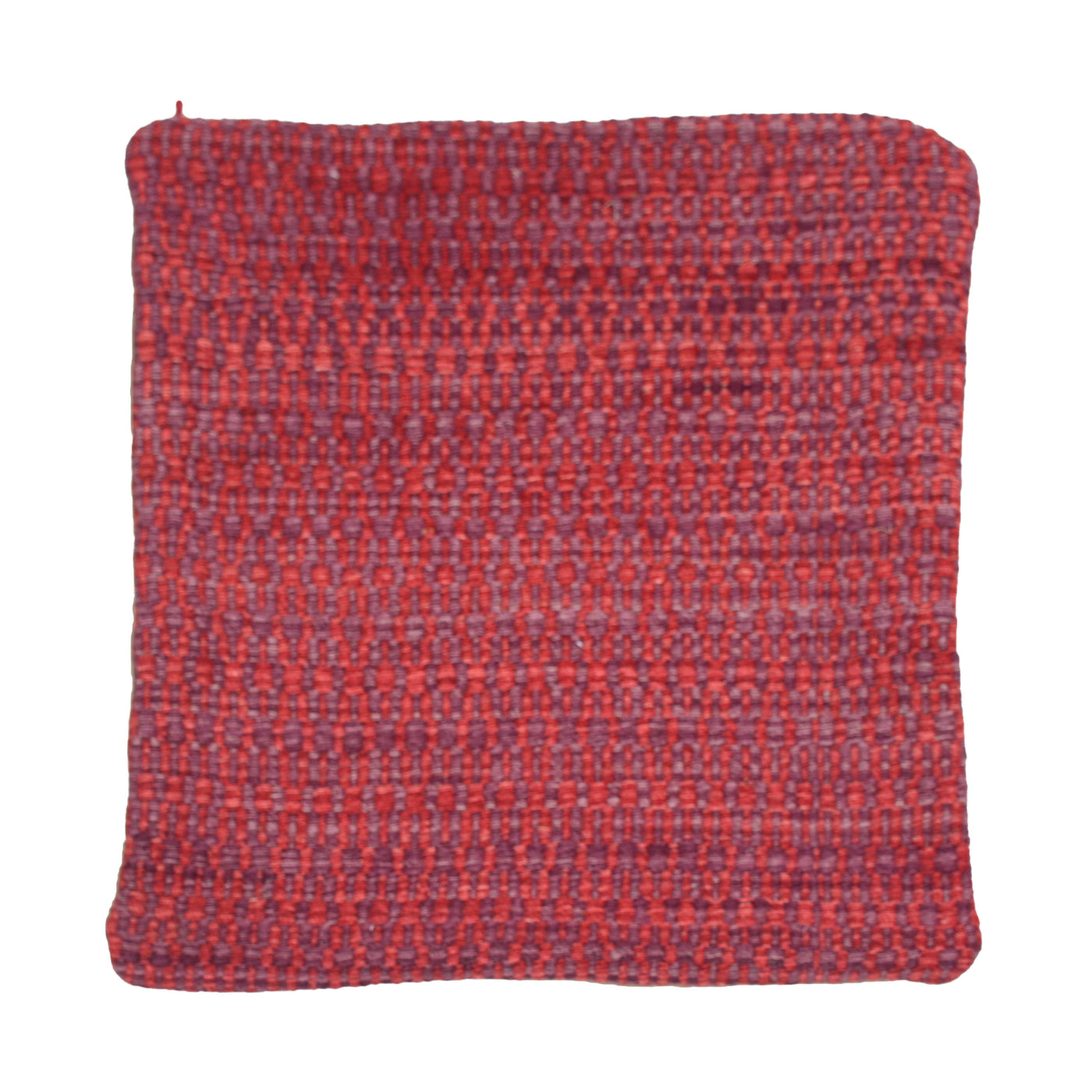 Chobi Kilim Cushion Cover – Carmine Geometry