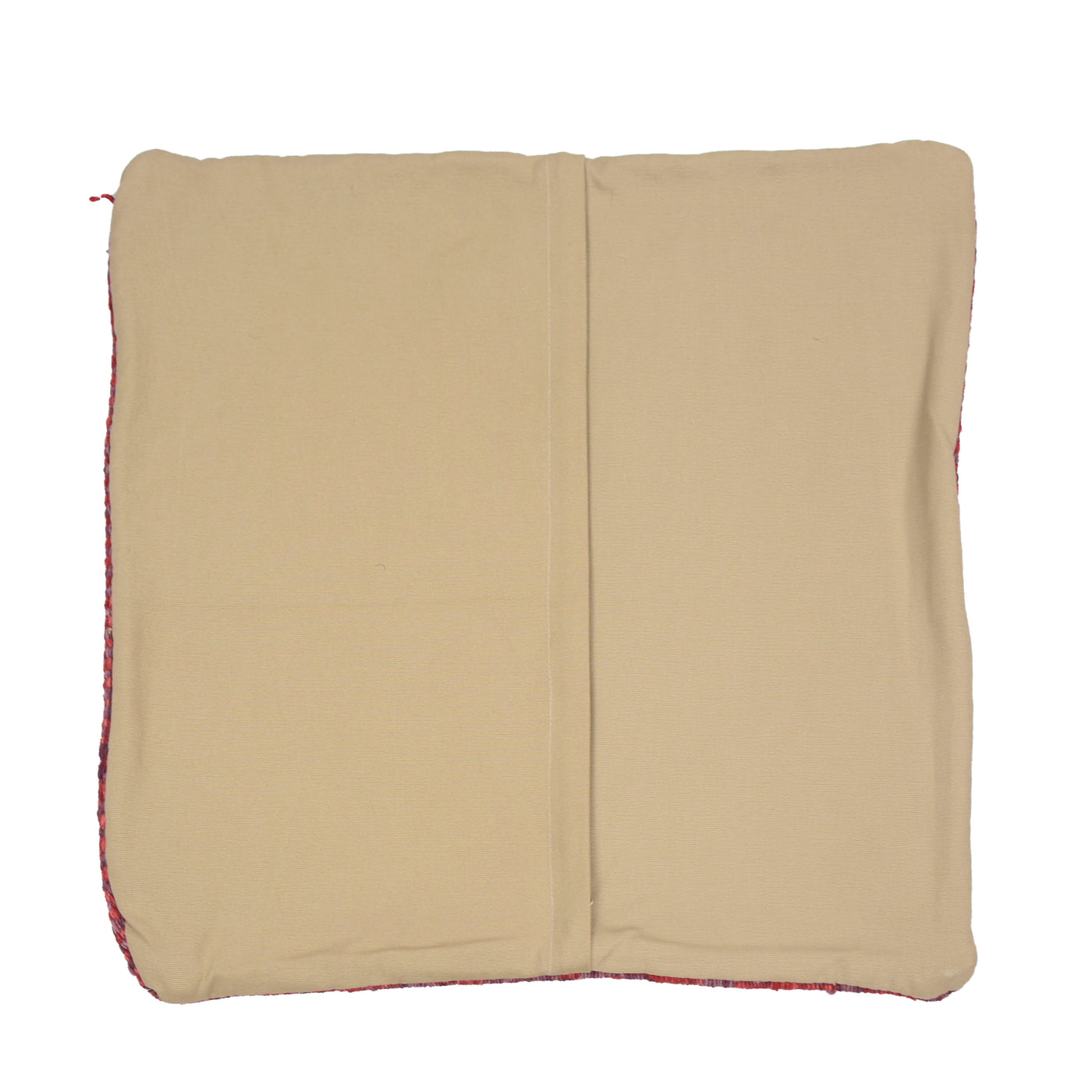 Chobi Kilim Cushion Cover – Carmine Geometry