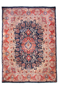 Kashmar Persian Rug, 290 x 395 cm hand knotted vintage wool