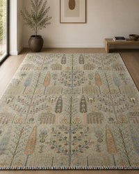 Khorjin Afghan Rug – Sage Woodlands