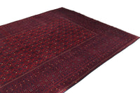 Biljik Afghan Rug – Crimson Shadow
