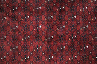 Biljik Afghan Rug – Crimson Shadow