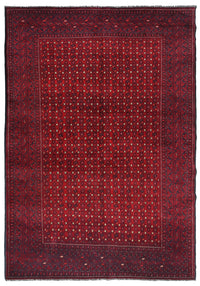 Biljik Afghan Rug – Garnet Crest