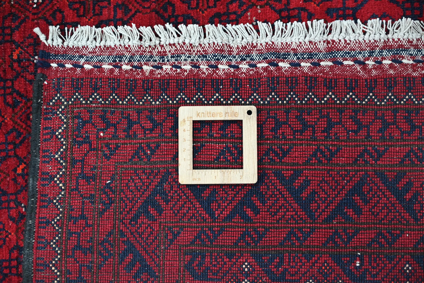 Biljik Afghan Rug – Infinite Lattice