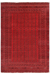 Biljik Afghan Rug – Fiery Ember