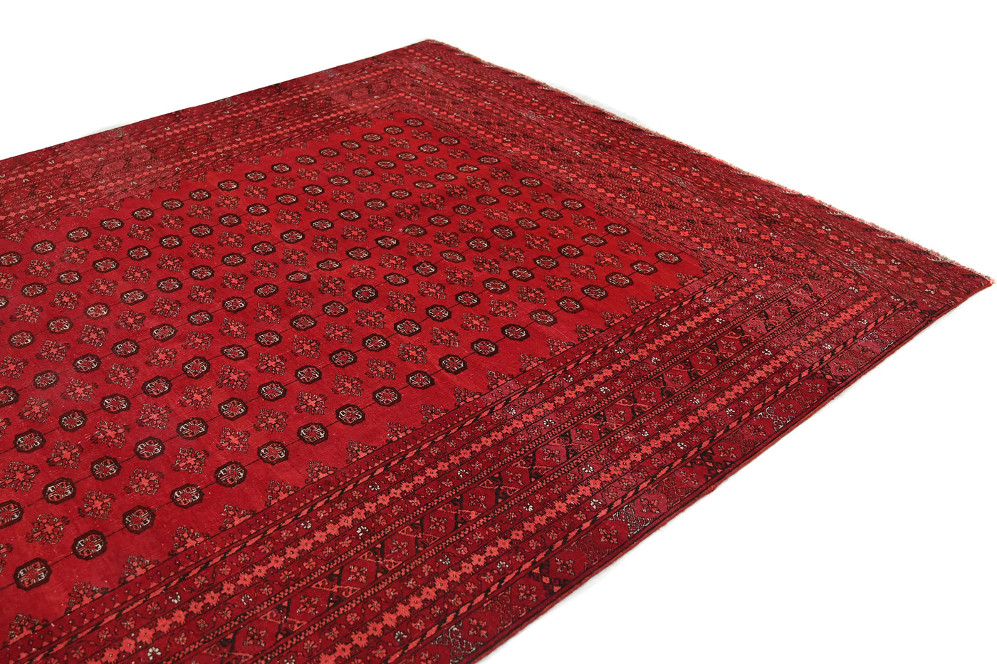 Biljik Afghan Rug – Ember Lattice
