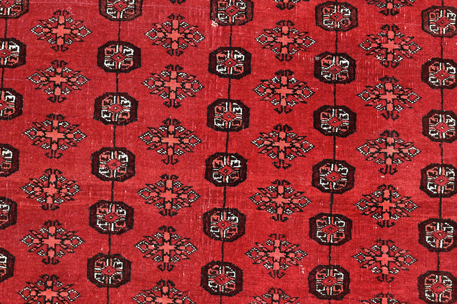 Biljik Afghan Rug – Fiery Ember