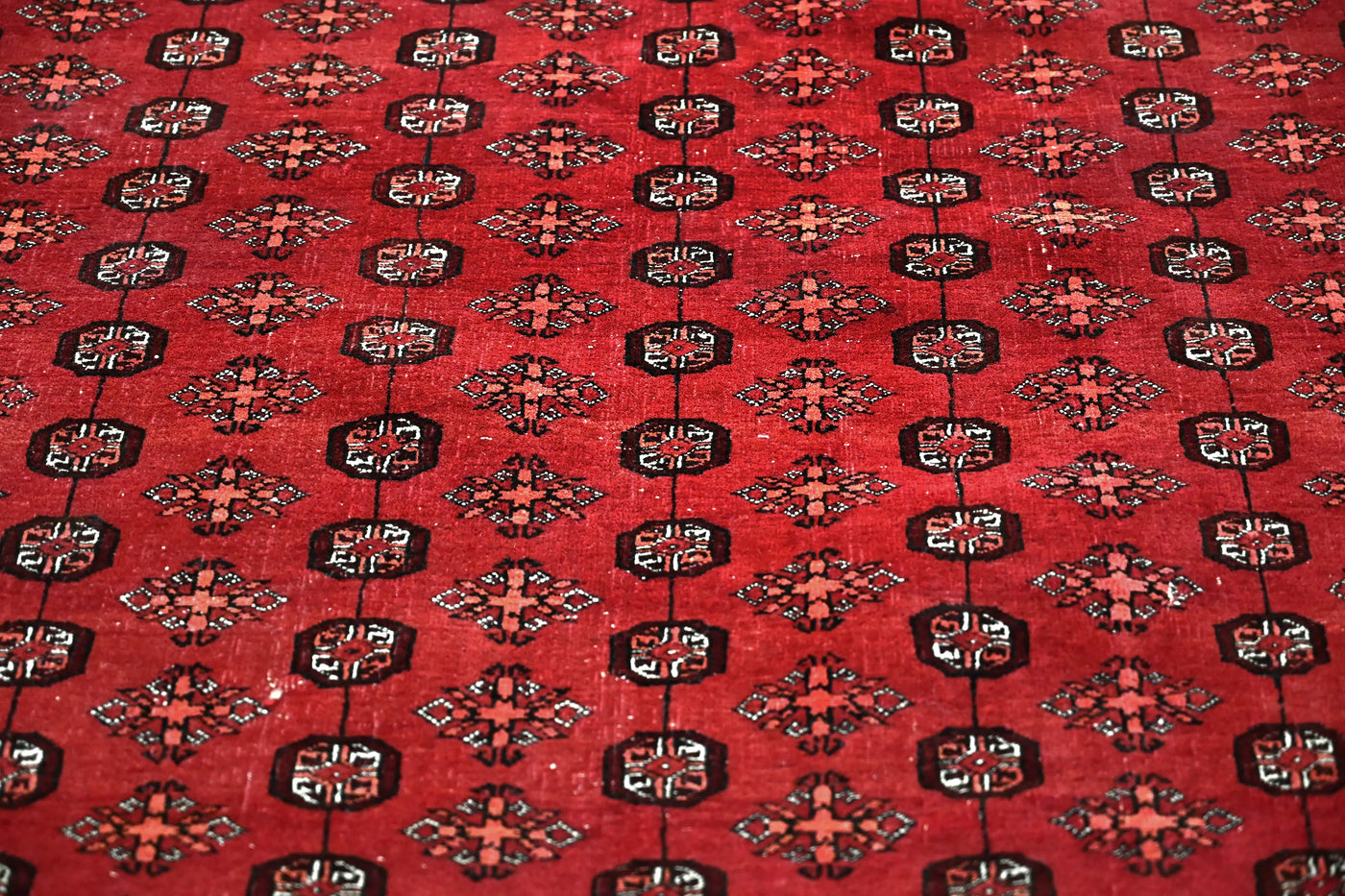 Biljik Afghan Rug – Ember Lattice