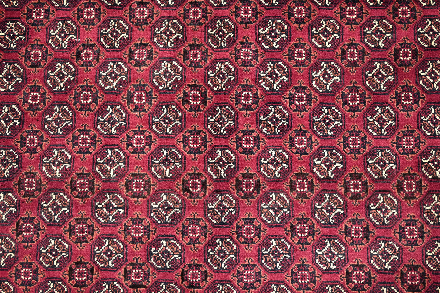 Biljik Afghan Rug – Geometric Mosaic
