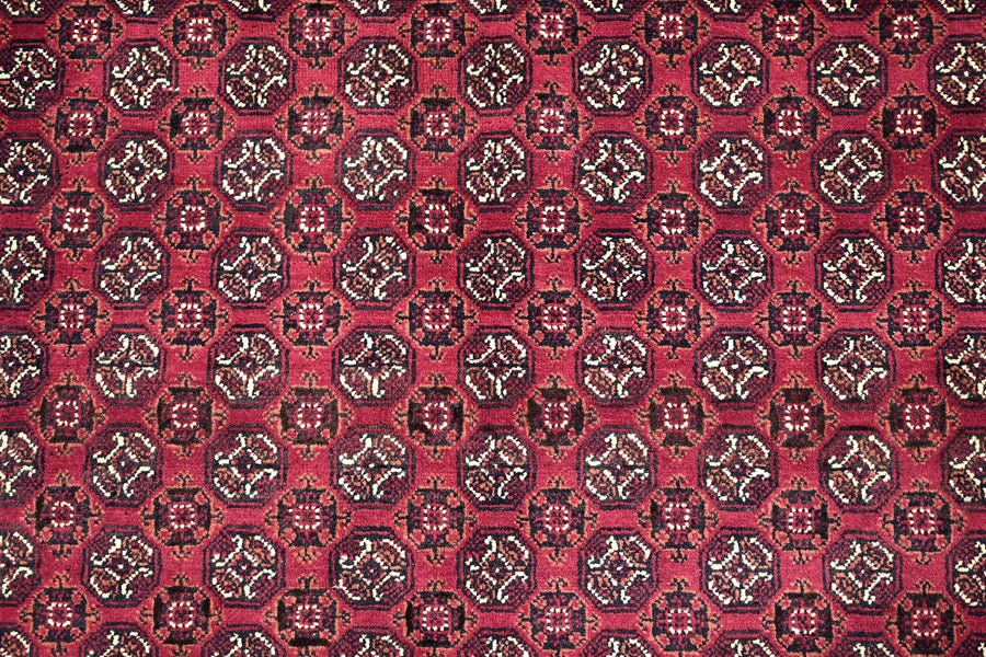 Biljik Afghan Rug – Geometric Mosaic