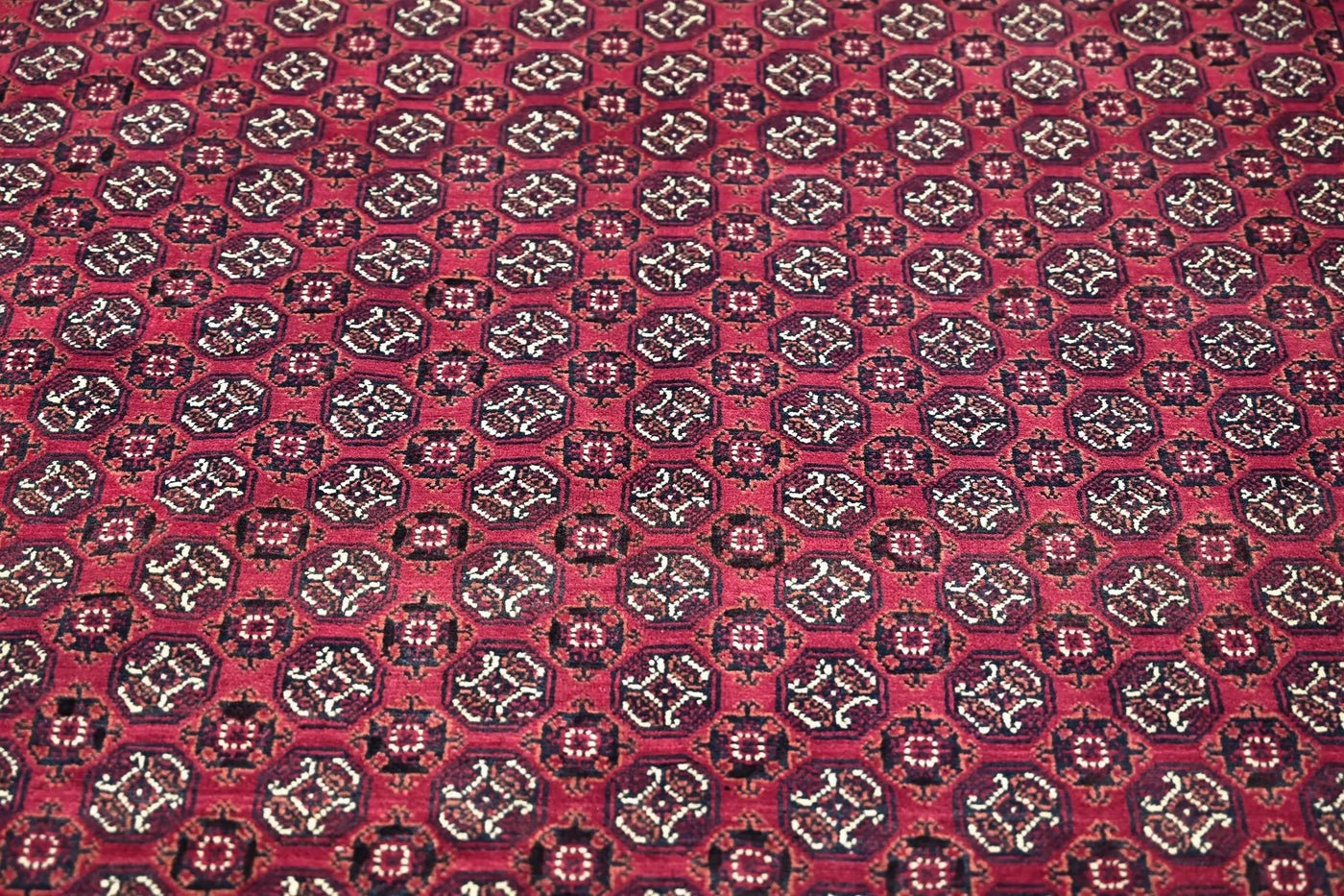 Biljik Afghan Rug – Geometric Mosaic