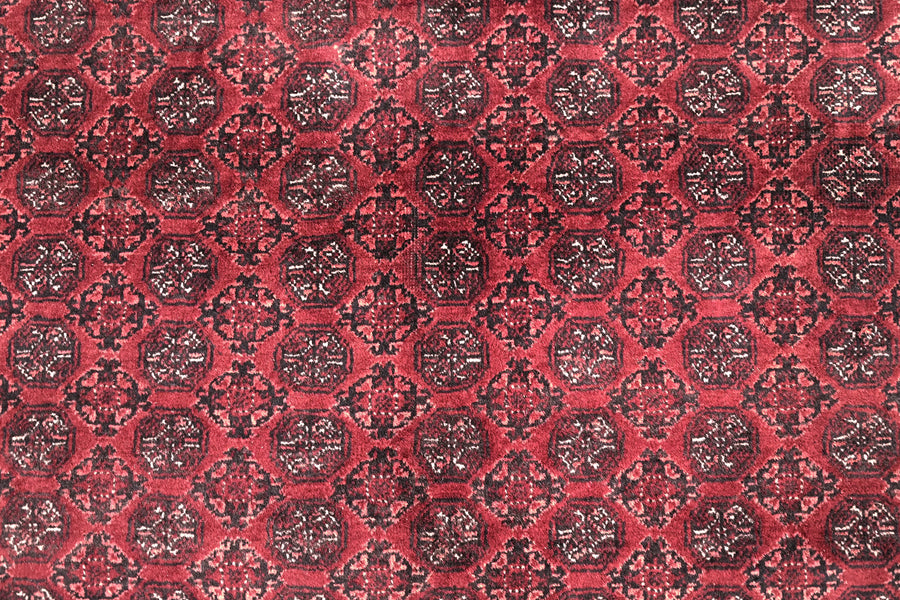 Biljik Afghan Rug – Velvet Wine