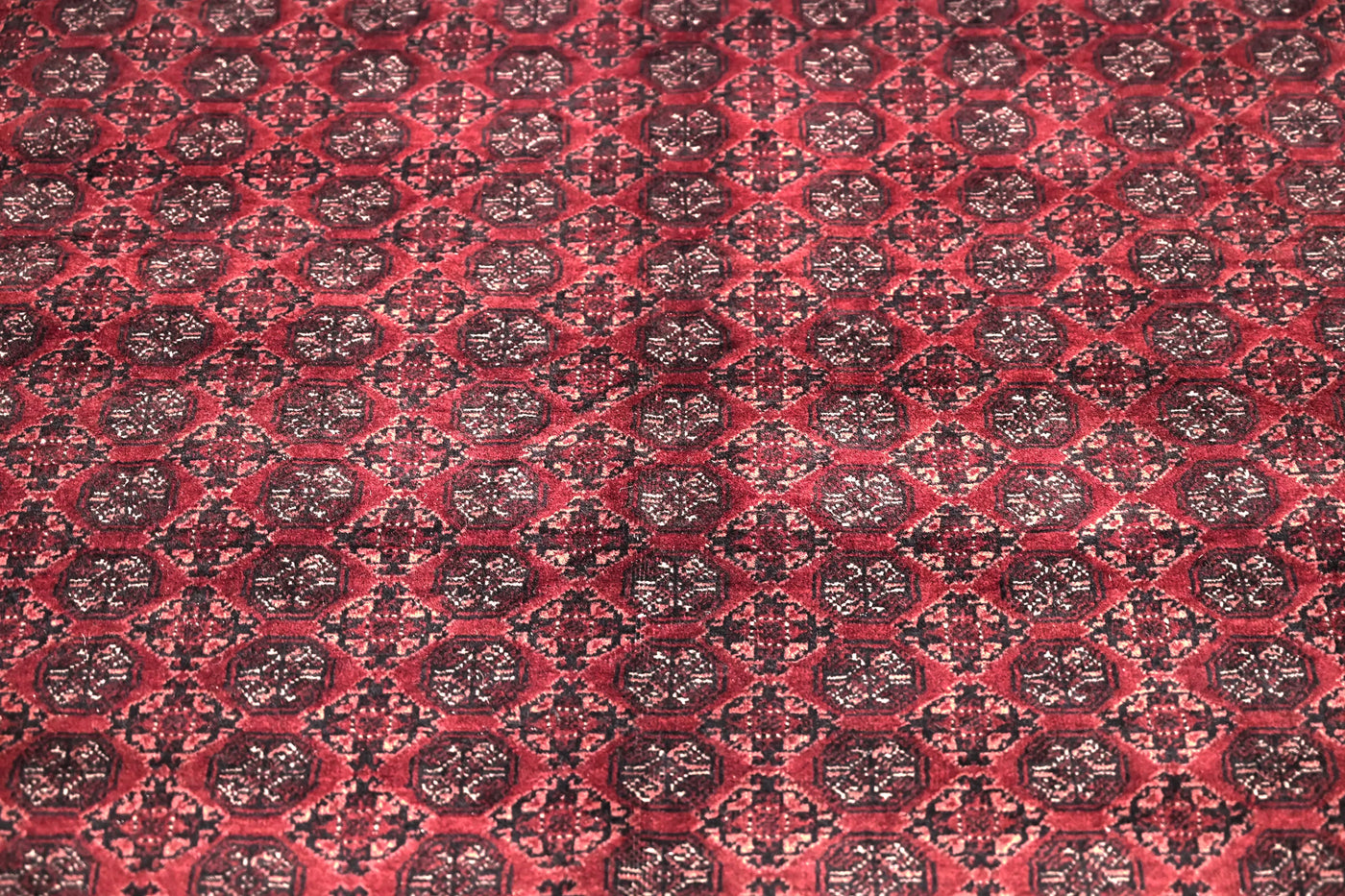 Biljik Afghan Rug – Velvet Wine