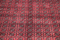 Biljik Afghan Rug – Velvet Wine