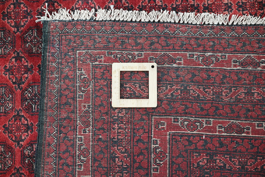 Biljik Afghan Rug – Velvet Wine