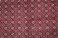 Biljik Afghan Rug – Carmine Edge