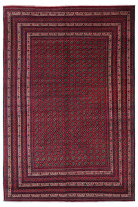Biljik Afghan Rug – Symmetric Grid