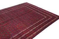 Biljik Afghan Rug – Symmetric Grid