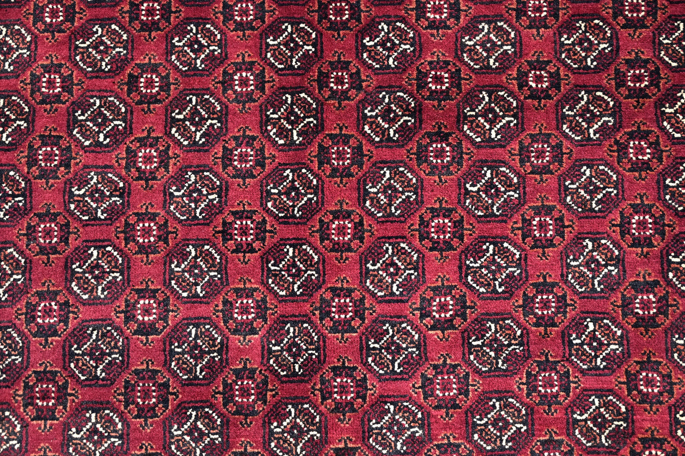 Biljik Afghan Rug – Symmetric Grid
