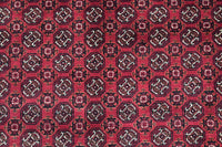 Biljik Afghan Rug – Symmetric Grid