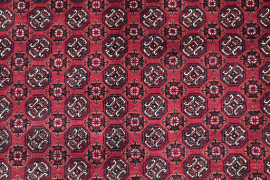 Biljik Afghan Rug – Symmetric Grid