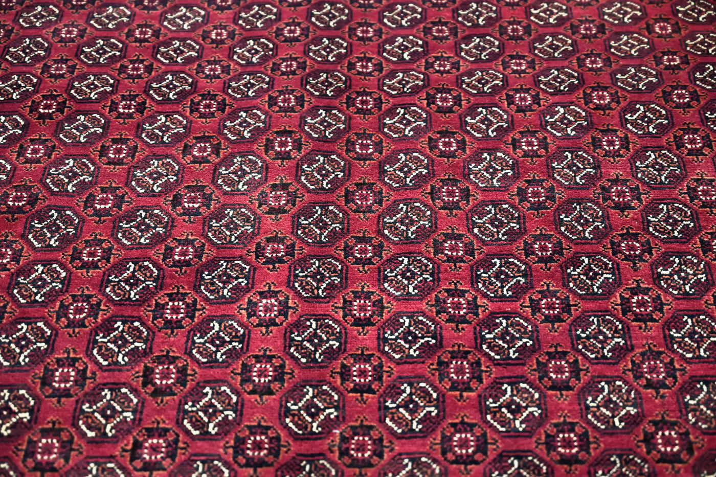 Biljik Afghan Rug – Symmetric Grid
