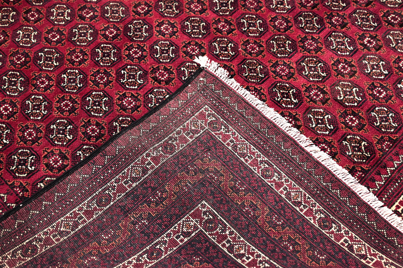 Biljik Afghan Rug – Symmetric Grid