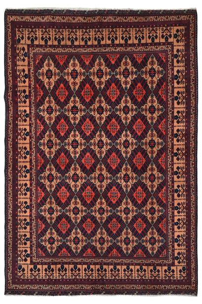 Afghan Biljik Rug, 194 x 287 cm