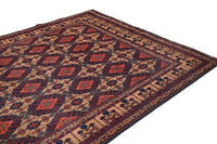 Biljik Afghan Rug – Rust Diamond