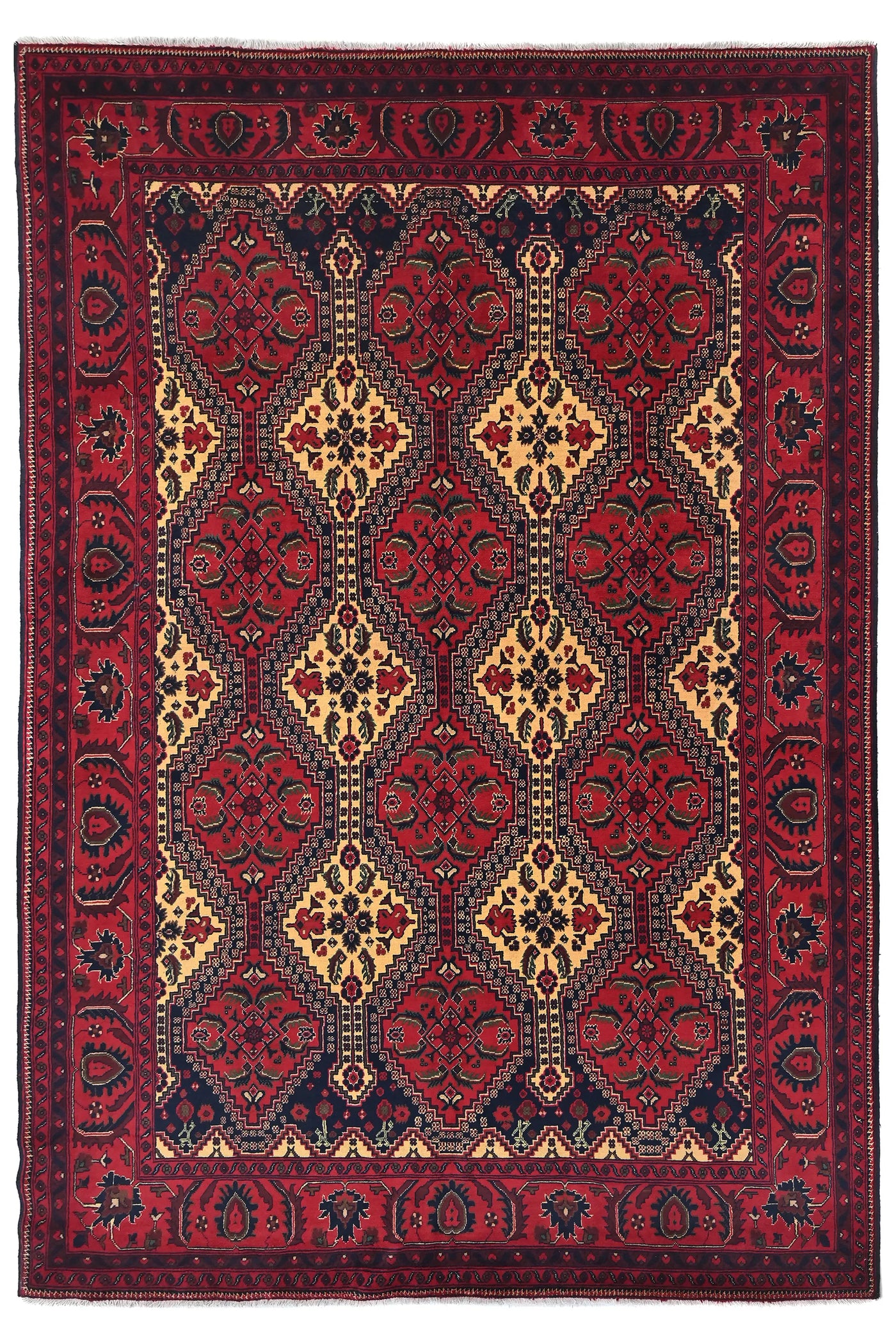 Biljik Afghan Rug – Coal Keystone