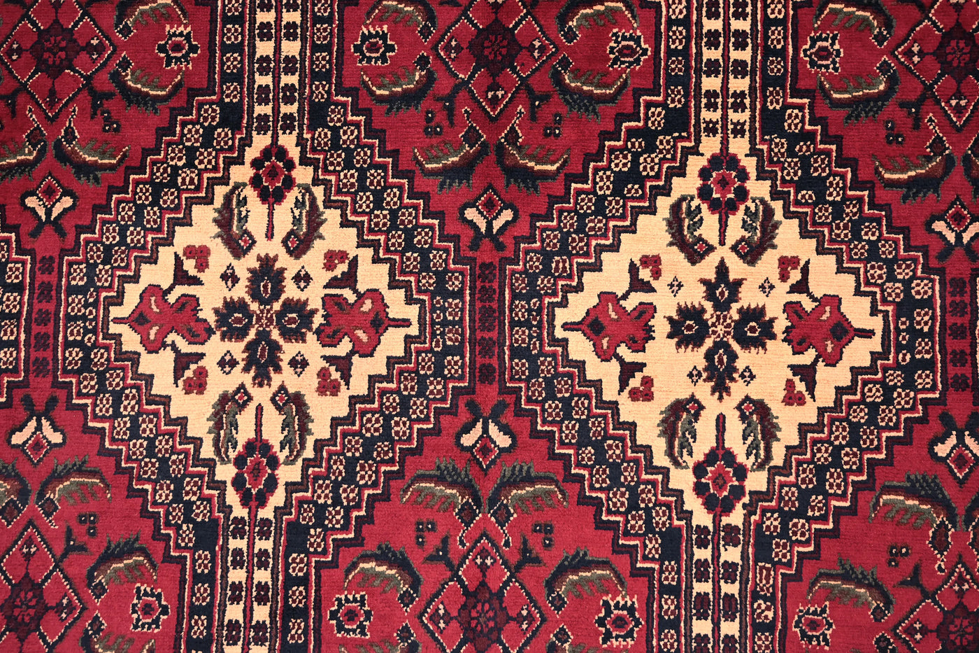Biljik Afghan Rug – Coal Keystone