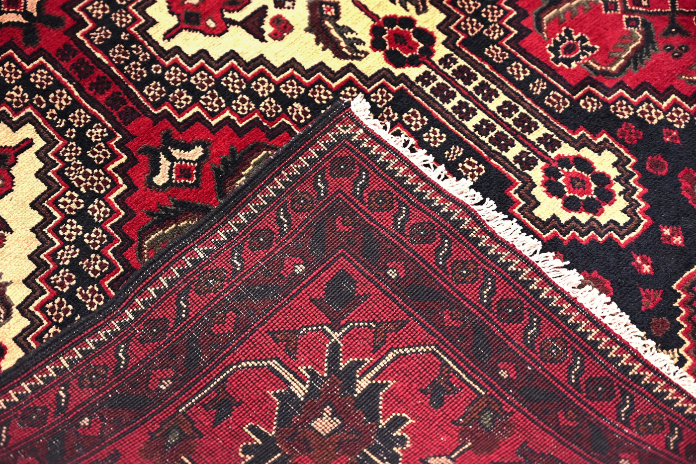 Biljik Afghan Rug – Coal Keystone