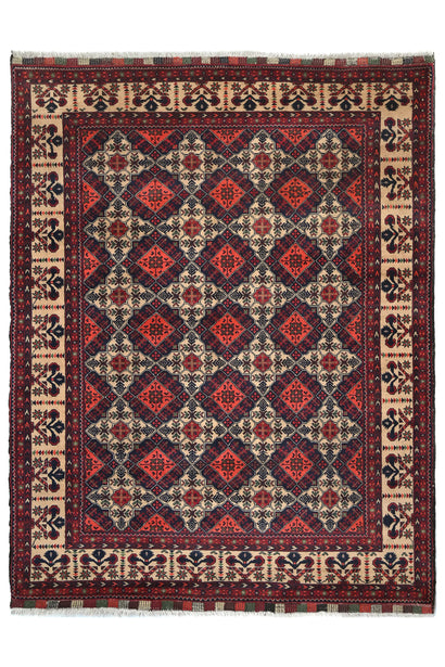 Afghan Biljik Rug, 152 x 201 cm