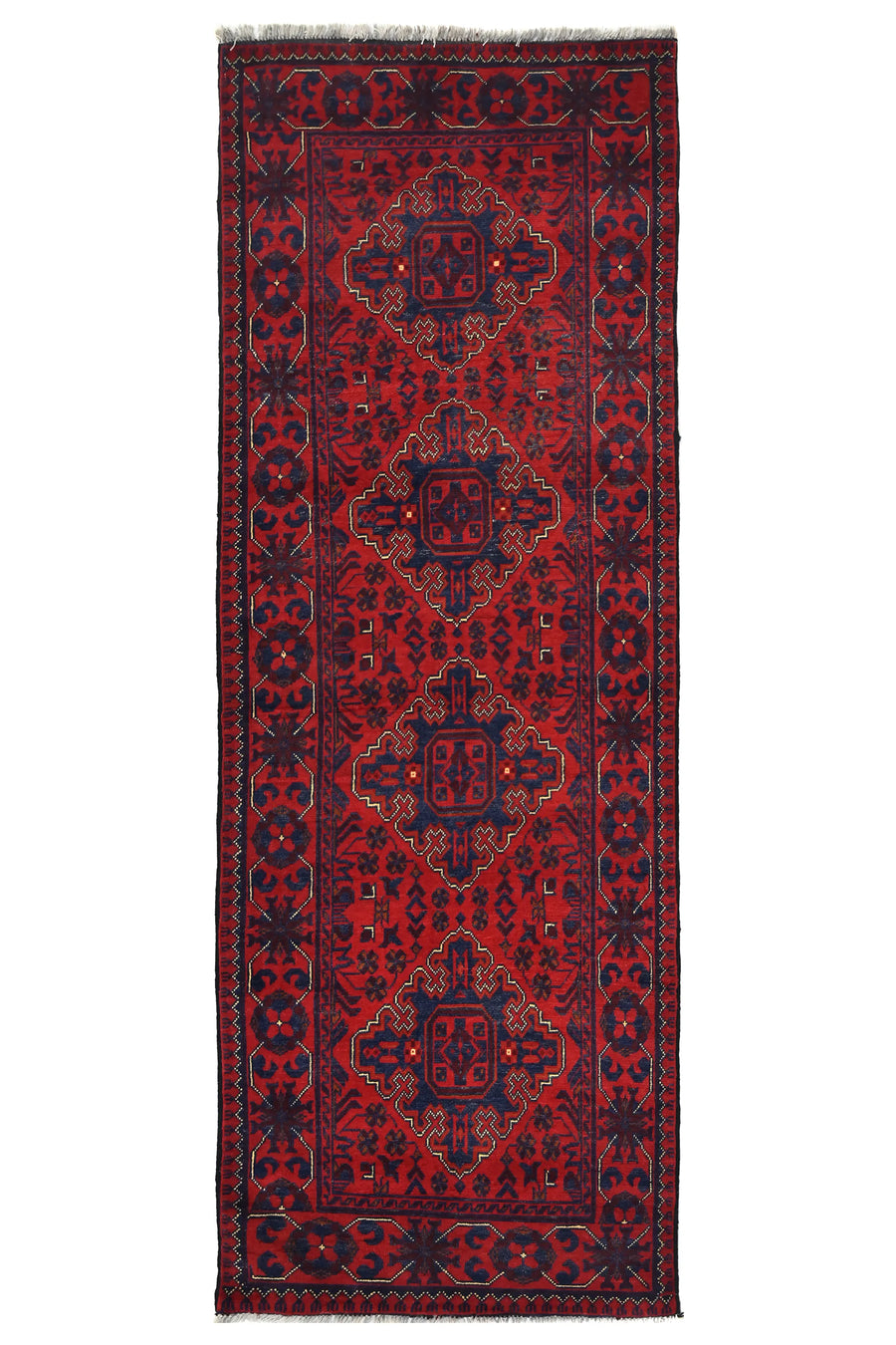 Afghan Biljik Rug, 78 x 215 cm