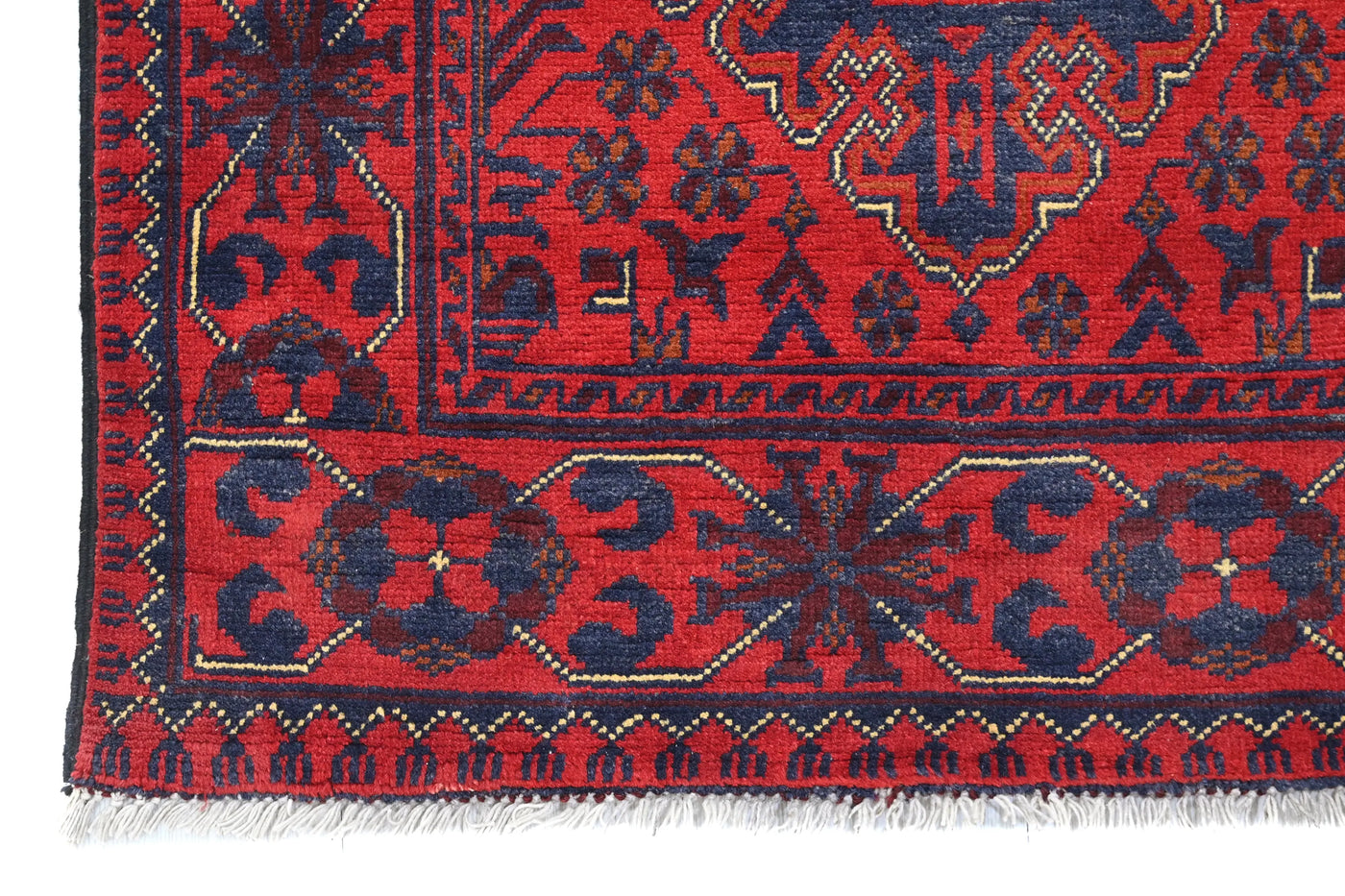 Biljik Afghan Runner Rug – Concentric Infinity
